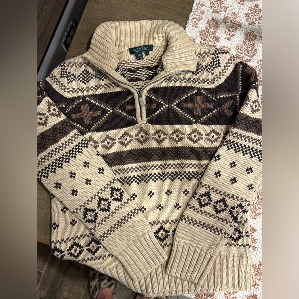 Vintage Ralph Lauren Fair Isle Sweater